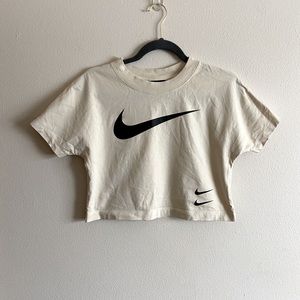Nike Double Swoosh Crop Tee